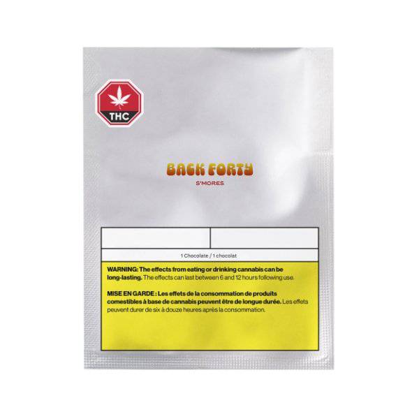 Back Forty 10mg THC chocolate