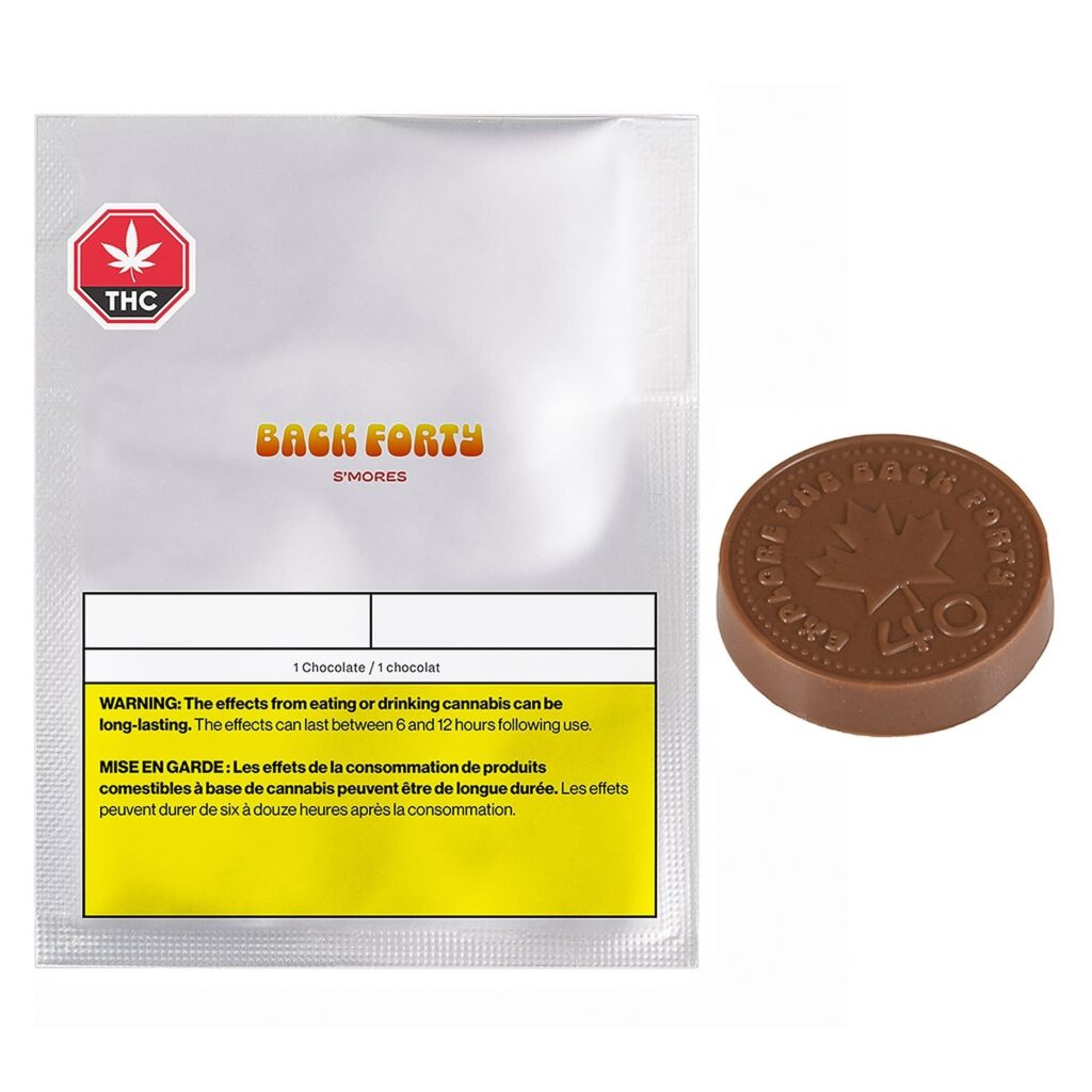 Back Forty 10mg THC chocolate