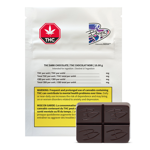 Bhang THC Dark Chocolate Bar