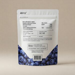 indica blueberry strain