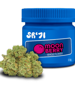 Balanced THC CBD strain