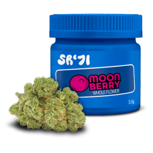 Balanced THC CBD strain