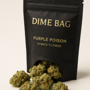 high THC hybrid flower