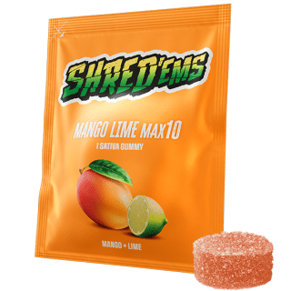 SHRED’ems Mango Lime THC Gummy