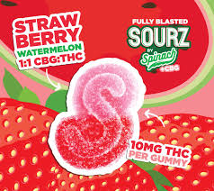 Strawberry Watermelon THC CBG Gummies